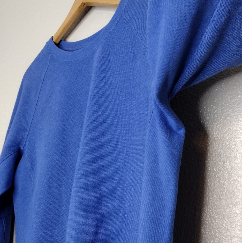 Duluth Trading Co Men's Blue Pullover Crew Neck Long Sleeve Shirt Size M - Picture 8 of 11